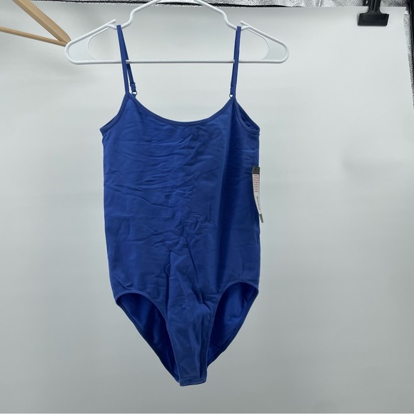 NWT BCBG MaxAzria Nylon Bodysuit - Blue - Size M/L - Picture 7 of 7